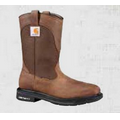 Men's 11" Dark Bison Brown Square Toe Waterproof Wellington Boot - Steel Toe